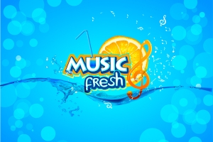 logo music fresh